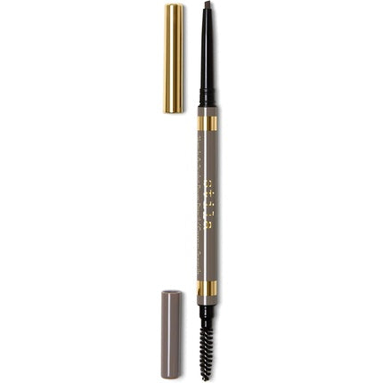 Stila Sketch & Sculpt Eyebrow Pencil Medium, Smudge-Proof and Double-Ended with Micro Tip