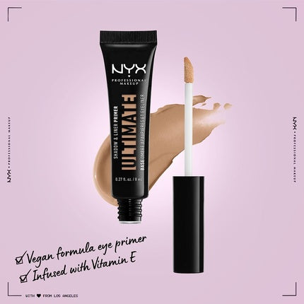NYX Professional Makeup Ultimate Shadow and Liner Primer with Vitamin E - Medium Deep 03
