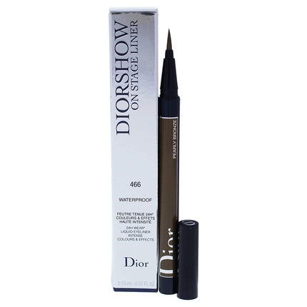 Christian Dior Diorshow On Stage Liquid Eyeliner 466 Pearly Bronze for Women 0.01oz
