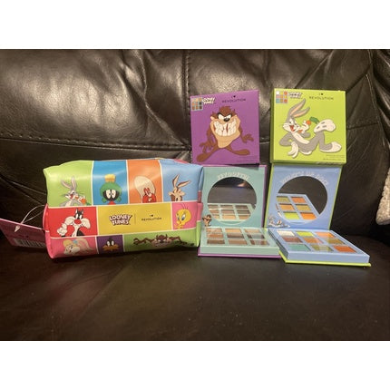 Looney Tunes x I Heart Revolution 3 Piece Makeup Set with 2 Palettes and Bag