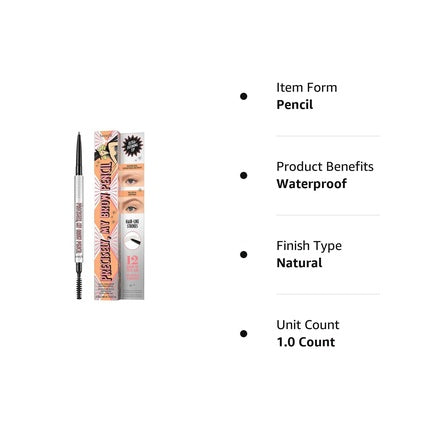 Benefit Cosmetics Precisely My Brow Pencil Waterproof Eyebrow Definer