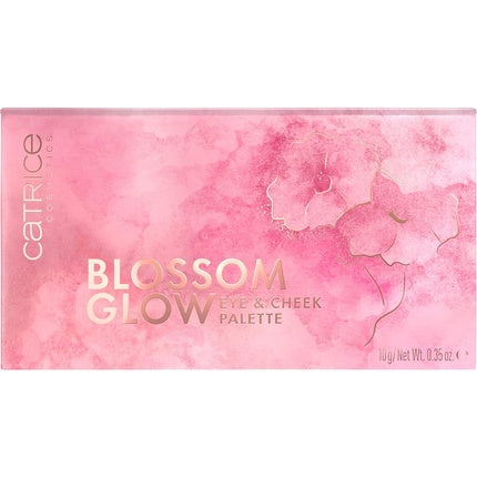 Catrice Blossom Glow Eye & Cheek Palette 6 Colors Long-Lasting Vegan