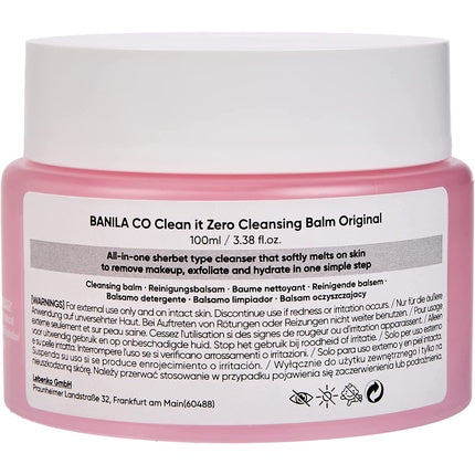 BANILA CO. Clean it Zero Original All-in-One Cleansing Balm 100ml