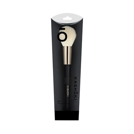 T4B Kashōki 300 Tapered Powder Brush for Applying Blush, Bronzer and Powders with Natural Goat and Taklon Bristles - Professional Use