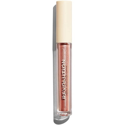 Revolution Nudes Collection Metallic Lip Gloss- Bustier 3ml