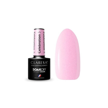 Claresa Soak Off Uv/Led Celebration Hybrid Nail Polish 03 - 5g