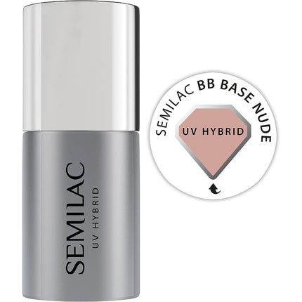 Semilac BB Nude Base Coat for Gel Nail Polish 7ml