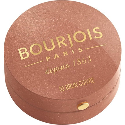 Bourjois Little Round Pot Blusher In 03 Brun Cuivre, 2.5g