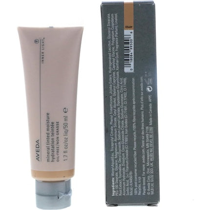 Aveda内部光矿物质tunter tun湿白杨