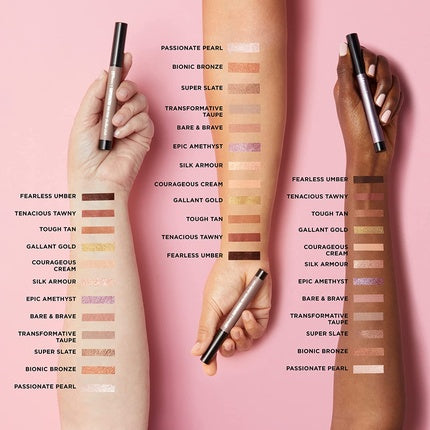 it COSMETICS Superhero No-Tug Waterproof Eyeshadow Stick Silk Armor 0.05 Oz Pearl Rose Gold
