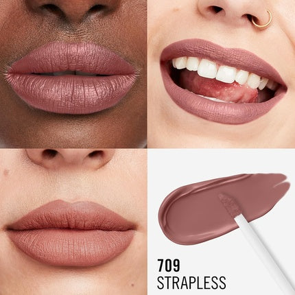 Rimmel London Lasting Mega Matte Liquid Lipstick Long-Lasting Hydrating Vegan