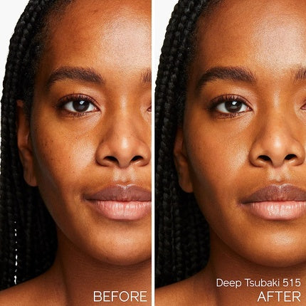 Shiseido Synchro Skin Self-Refreshing Tint SPF 20 Light Coverage Tinted Moisturizer 12-Hour Wear 24-Hour Hydration Waterproof Shine Resistant Non-Comedogenic Deep Tsubaki 515