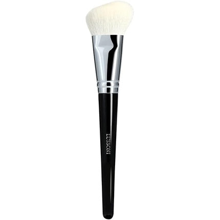 T4B LUSSONI 300 Series Professional Makeup Brushes for Bronzer, Highlighter, Blush, Powder, and Contouring - Angled, Round Shape (PRO 300 Angled Blush Brush)