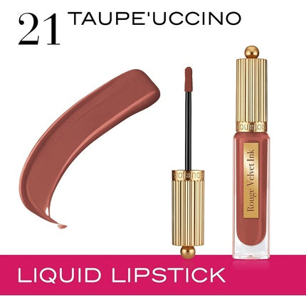 Bourjois Rouge Velvet Ink Lipgloss - 21 Taupe'uccino