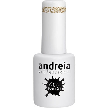 Andreia Semi-Permanent Nail Polish 253 Gold, Silver, Black