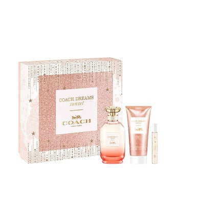 Coach Dreams Sunset Eau De Parfum 90 Ml, Eau De Parfum 75 Ml, Body Lotion 100 Ml - Gift Set