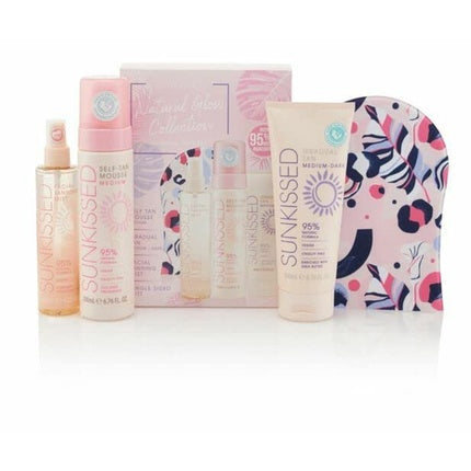 Sunkissed Pure Glow Collection Tanning Gift Set 4 Pieces - Medium