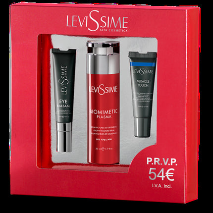 Levissime Biomimetic Plasma Eye Balm Miracle Touch Face and Eyes Care Beauty Set