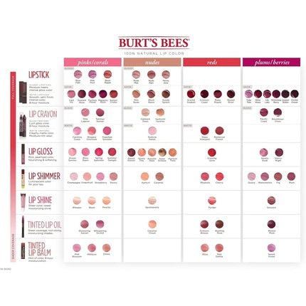 Burt's Bees Satin Lipstick Lily Lake 3.4g