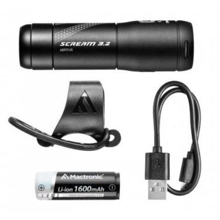 Scream 3.2 600lm Rechargeable Front Bike Light