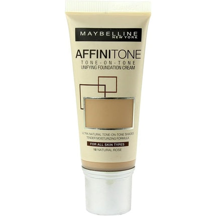 Maybelline Affinitone Unifying Foundation Cream 30ml 18 Natural Rose