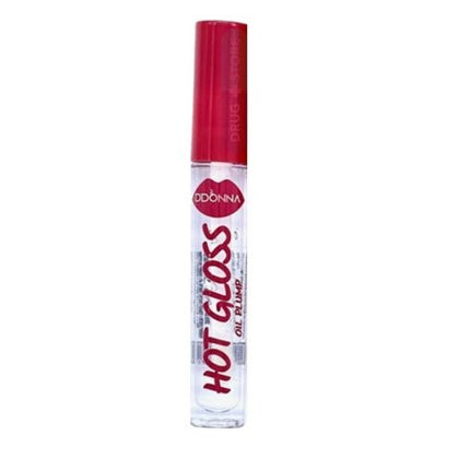 D'Donna Hot Gloss Oil Plump Transparent Moisturizing Lip Gloss, 6 Grams