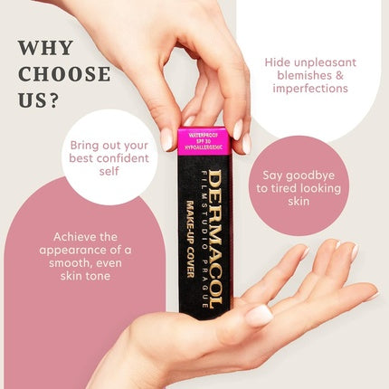 Dermacol Mini Full Coverage Foundation 13g Liquid Makeup Matte