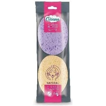 Cotoneve Natural Visage Cellulose Facial Cleansing Sponges
