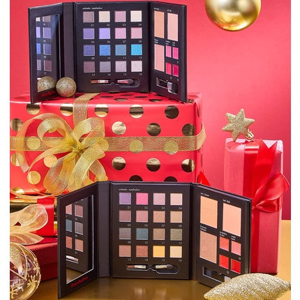 Deborah Milano Make-Up Book Volume 2 Cold Tones - FSC Paper - Eyeshadows Lipsticks Gloss and Powder in Various Finishes and Colors