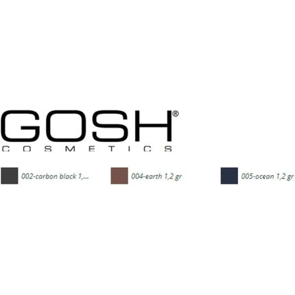 GOSH COPENHAGEN Infinity Eye Liner 002 Carbon Black 1.2g
