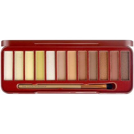 Essentials Hollywood Dreams Eyeshadow Palette with 12 Shades Inspired by Hollywood Stars - Professional Makeup Set for On-the-Go - Makeup Gift Set for Girls, Teenagers, and Women Sunset in Cali