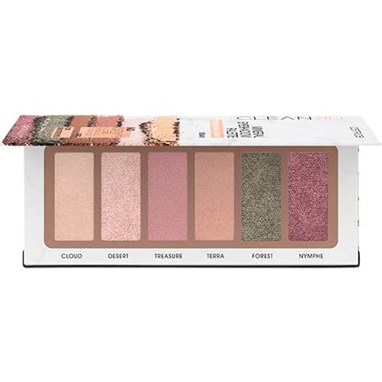 Catrice Clean ID Mineral Eyeshadow Palette Super-Natural Energy 5 Colors 6g