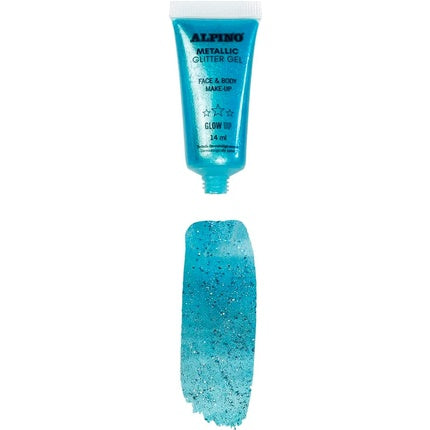 Alpine Fiesta Metallic Glitter Gel with Blue Base 6 Pack - Liquid Glitter