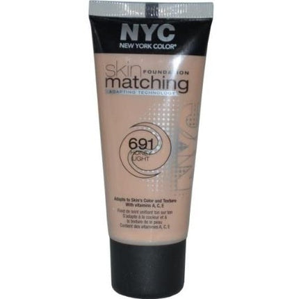 Nyc Skin Matching Foundation 691 Honey Light