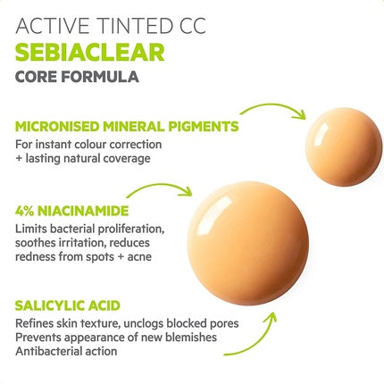 SVR Sebiaclear Active Tinted 40ml