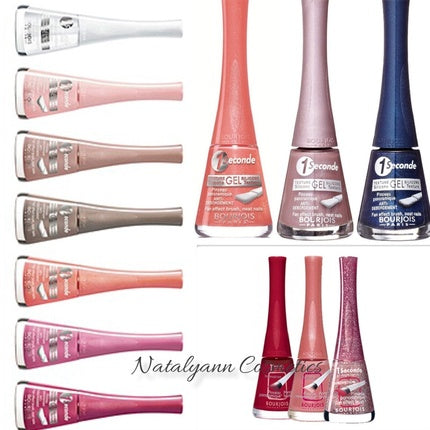 BOURJOIS Paris 1 Second 39 Noir De Coco 9ml - Nail Polish