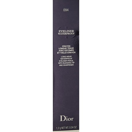 DIOR Waterproof Long-Wear Eyeliner Pencil 094 Trinidad Black