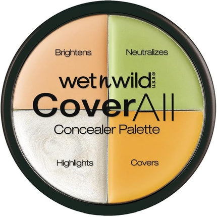 Wet N Wild Coverall Concealer Palette with Lightweight Formula