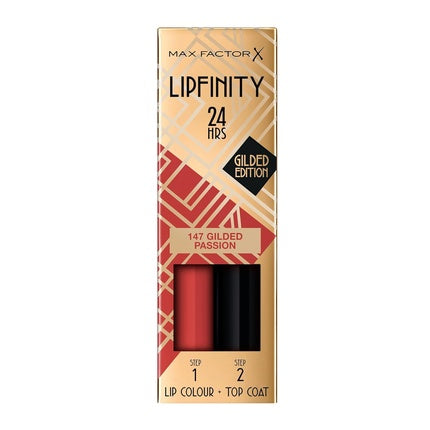 Max Factor Lipfinity Collection 142 Gilded Passion Lipstick 2.3ml 1.9g