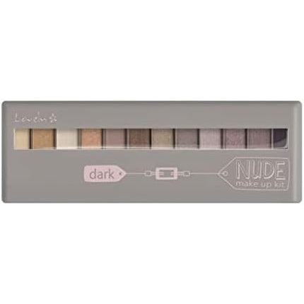 Lovely Dark Nude Make Up Kit Eyeshadow Palette - 13g