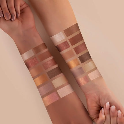 Romantic Baroque Makeup Eyeshadow Palette - Includes 12 Romantic Nude Colors & Rosegold