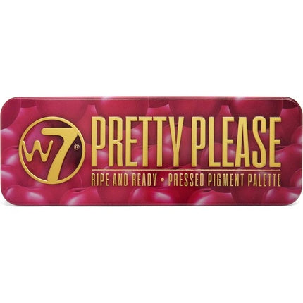 W7 Pretty Please Eyeshadow Palette 12 Shades