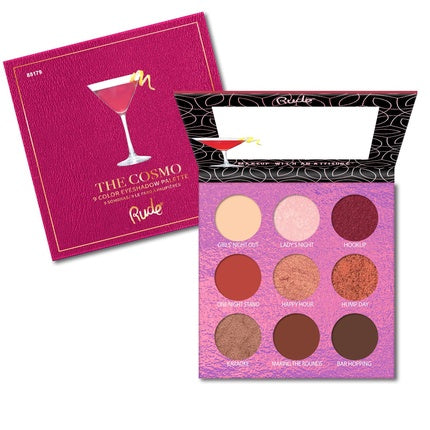 Rude Cocktail Party 9 Color Eyeshadow Palette - The Cosmo