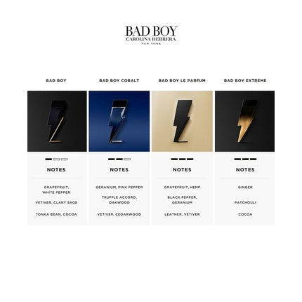Carolina Herrera Bad Boy Extreme 2pcs礼品套件EDP 100ml S/凝胶100ml