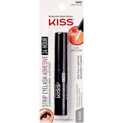 Kiss - Strip Eyelash Adhesive 24 Hour Clear