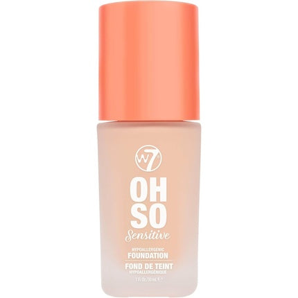 W7 Oh So Sensitive Foundation Sand Beige