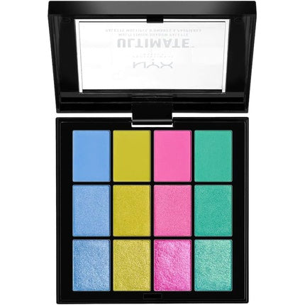 NYX Professional Makeup Ultimate Multi-Finish Eyeshadow Palette Electric 1.02kg