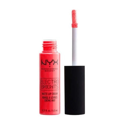 NYX Electro Brights Matte Lip Gloss Cream Atlanta 01 Lips