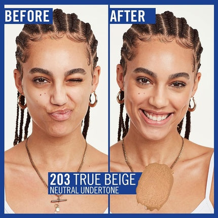 Rimmel Match Perfection Foundation Spf20 203 True Beige 30ml