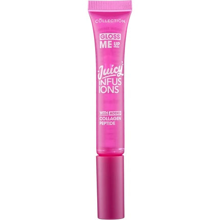 Collection Cosmetics Gloss Me Up Juicy Infusion Pink Lip Gloss with Collagen and Plumping Effect 9ml